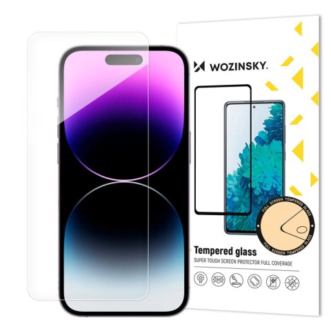 Szkło hybrydowe na cały ekran do iPhone 16 Pro elastyczne Full Cover Flexible Glass Szkło hybrydowe na cały ekran do iPhone 16 Pro elastyczne Full Cover Flexible Glass