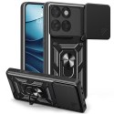Etui case na Motorola Edge 60 Fusion z podstawką osłoną obiektywu CamShield Pro - czarne