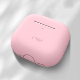 Etui ochronne silikonowe na słuchawki Apple AirPods 4 - różowe