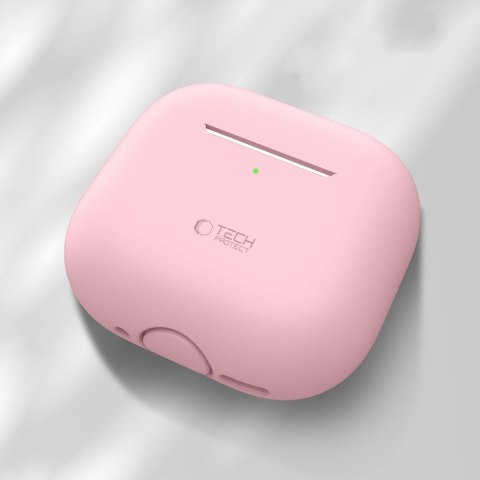 Etui ochronne silikonowe na słuchawki Apple AirPods 4 - różowe Etui ochronne silikonowe na słuchawki Apple AirPods 4 - różowe