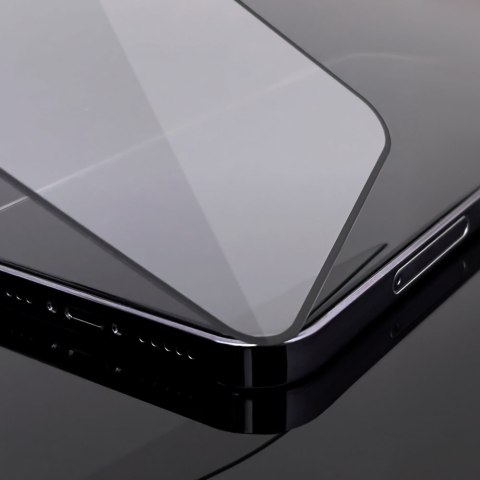 Folia szklana szkło hartowane z ramką do iPhone 14 Plus / 13 Pro Max Full Cover Flexi Nano - przezroczysty Folia szklana szkło hartowane z ramką do iPhone 14 Plus / 13 Pro Max Full Cover Flexi Nano - przezroczysty