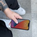 Folia szklana szkło hartowane z ramką do iPhone 14 Plus / 13 Pro Max Full Cover Flexi Nano - przezroczysty