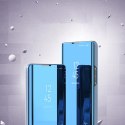 Futerał etui z klapką na Samsung Galaxy A22 4G Clear View Case - czarny