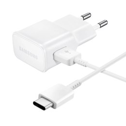 Ładowarka sieciowa Samsung USB-A 15W z kablem USB-A - USB-C - biała