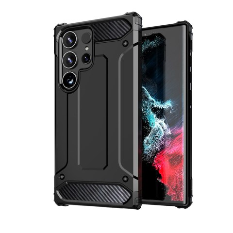 Pancerne hybrydowe etui na Xiaomi Redmi Note 14 Pro 4G / 5G / Poco X7 Hybrid Armor - czarne Pancerne hybrydowe etui na Xiaomi Redmi Note 14 Pro 4G / 5G / Poco X7 Hybrid Armor - czarne