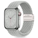Pasek pleciony na Apple Watch 44 / 45 / 46 / 49 mm - szary