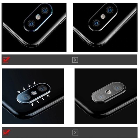 Szkło hartowane 9H na cały aparat kamerę do Xiaomi Redmi Note 11 Pro+ Camera Glass Szkło hartowane 9H na cały aparat kamerę do Xiaomi Redmi Note 11 Pro+ Camera Glass