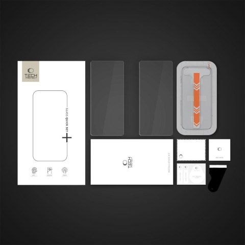 Szkło hartowane na Samsung Galaxy S25 Quick Set+ - przezroczyste Szkło hartowane na Samsung Galaxy S25 Quick Set+ - przezroczyste