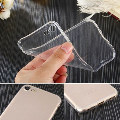 Żelowy pokrowiec etui na Huawei Y7 Prime 2018 / Y7 2018 Ultra Clear 0.5mm - przezroczysty Żelowy pokrowiec etui na Huawei Y7 Prime 2018 / Y7 2018 Ultra Clear 0.5mm - przezroczysty