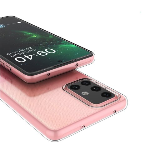 Żelowy pokrowiec etui na Samsung Galaxy A72 4G Ultra Clear 0.5mm - przezroczysty Żelowy pokrowiec etui na Samsung Galaxy A72 4G Ultra Clear 0.5mm - przezroczysty