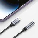 Adapter przejściówka iPhone Lightning - mini jack 3.5mm - czarny