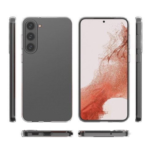 Etui cienki pokrowiec 0.5mm na Samsung Galaxy S23 - przezroczyste Etui cienki pokrowiec 0.5mm na Samsung Galaxy S23 - przezroczyste