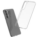 Etui cienki pokrowiec 0.5mm na Samsung Galaxy S23 - przezroczyste