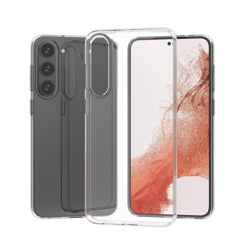 Etui cienki pokrowiec 0.5mm na Samsung Galaxy S23 - przezroczyste Etui cienki pokrowiec 0.5mm na Samsung Galaxy S23 - przezroczyste
