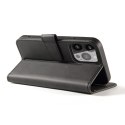 Etui pokrowiec z klapką portfel podstawka na Samsung Galaxy S23+ Magnet Case - czarny
