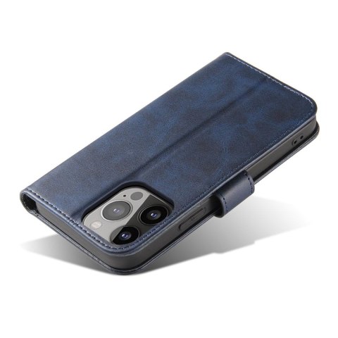 Etui pokrowiec z klapką portfel podstawka na Samsung Galaxy S23+ Magnet Case - niebieskie Etui pokrowiec z klapką portfel podstawka na Samsung Galaxy S23+ Magnet Case - niebieskie