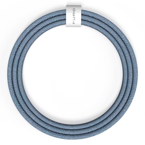 Kabel przewód USB-C 60W 1.5m - niebieski Kabel przewód USB-C 60W 1.5m - niebieski