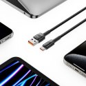 Kabel przewód USB-C - USB-A 100W 5A 0.5m - czarny