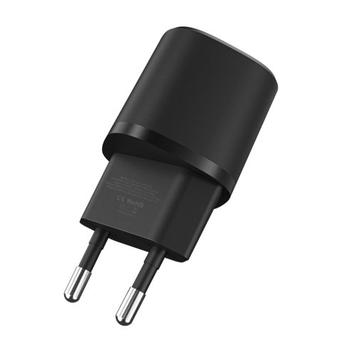 Ładowarka sieciowa C20W mini USB-C PD 20W / USB-A QC 3.0 - biała Ładowarka sieciowa C20W mini USB-C PD 20W / USB-A QC 3.0 - biała