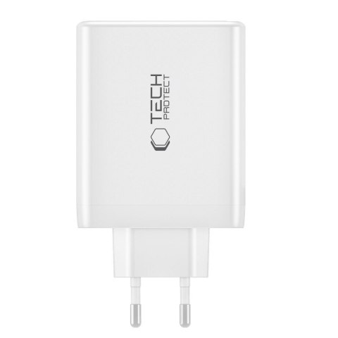 Ładowarka sieciowa GaN 3x USB-C PD USB-A QC 100W- czarna Ładowarka sieciowa GaN 3x USB-C PD USB-A QC 100W- czarna