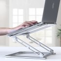 Podstawka uniwersalna rozkładana na laptop do 17'' - szara