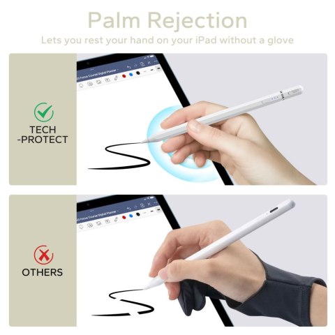 Rysik magnetyczny do tabletu iPad Digital Magnetic Stylus Pen 3 - biały Rysik magnetyczny do tabletu iPad Digital Magnetic Stylus Pen 3 - biały