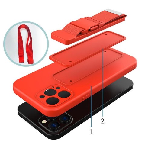 Silikonowe etui ze smyczą paskiem do Xiaomi Poco M4 Pro 5G Rope Case - czarny Silikonowe etui ze smyczą paskiem do Xiaomi Poco M4 Pro 5G Rope Case - czarny