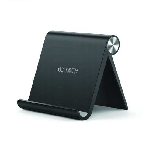 Stojak podstawka uniwersalna na smartfon tablet - czarna Stojak podstawka uniwersalna na smartfon tablet - czarna