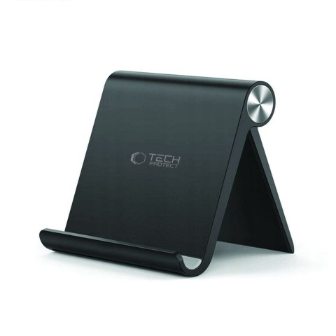 Stojak podstawka uniwersalna na smartfon tablet - czarna Stojak podstawka uniwersalna na smartfon tablet - czarna