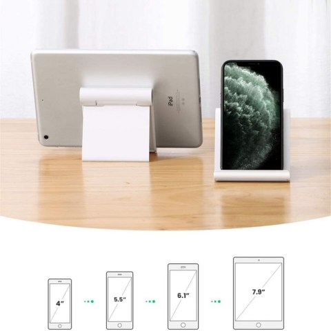 Stojak podstawka uniwersalna na smartfon tablet - czarna Stojak podstawka uniwersalna na smartfon tablet - czarna