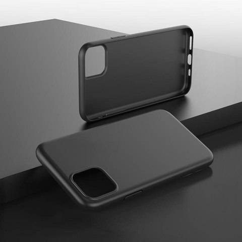 Żelowe elastyczne etui pokrowiec do iPhone 14 Plus Soft Case - czarny Żelowe elastyczne etui pokrowiec do iPhone 14 Plus Soft Case - czarny