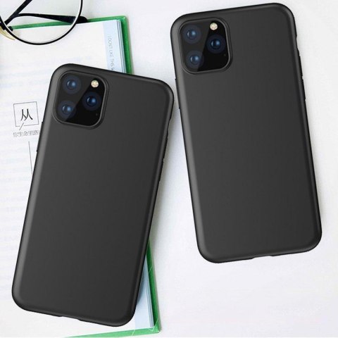 Żelowe elastyczne etui pokrowiec do iPhone 14 Plus Soft Case - czarny Żelowe elastyczne etui pokrowiec do iPhone 14 Plus Soft Case - czarny