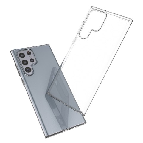 Żelowy pokrowiec etui Ultra Clear do Samsung Galaxy S22 Ultra przezroczysty Żelowy pokrowiec etui Ultra Clear do Samsung Galaxy S22 Ultra przezroczysty