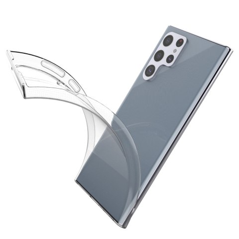 Żelowy pokrowiec etui Ultra Clear do Samsung Galaxy S22 Ultra przezroczysty Żelowy pokrowiec etui Ultra Clear do Samsung Galaxy S22 Ultra przezroczysty