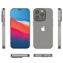 Żelowy pokrowiec etui do iPhone 14 Pro Ultra Clear 0.5mm - przezroczysty