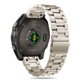 Bransoletka na zegarek Garmin Fenix 5 / 6 / 6 PRO / 7 / 8 / E - tytanowa
