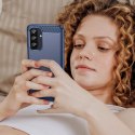 Etui silikonowe na Samsung Galaxy A26 Carbon Case - niebieskie