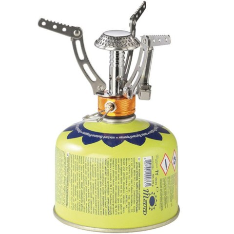 Kuchenka turystyczna na kartusze gazowe 7/16'' TWIST piezo zapalnik 4.5 kW Kuchenka turystyczna na kartusze gazowe 7/16'' TWIST piezo zapalnik 4.5 kW