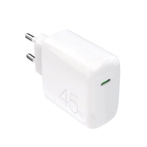 Ładowarka sieciowa kompaktowa USB-C 45W - biała Ładowarka sieciowa kompaktowa USB-C 45W - biała