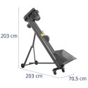 Podajnik slimakowy do pelletu materiałów sypkich 1.4 m 1000 kg/h