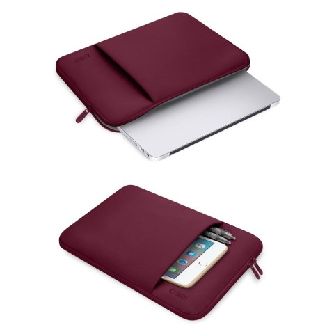 Pokrowiec etui na laptopa 13'' Neopren - bordowy Pokrowiec etui na laptopa 13'' Neopren - bordowy