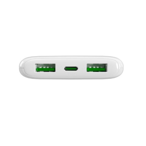 Powerbank 10000mAh USBA USB-C 22.5W - biały Powerbank 10000mAh USBA USB-C 22.5W - biały