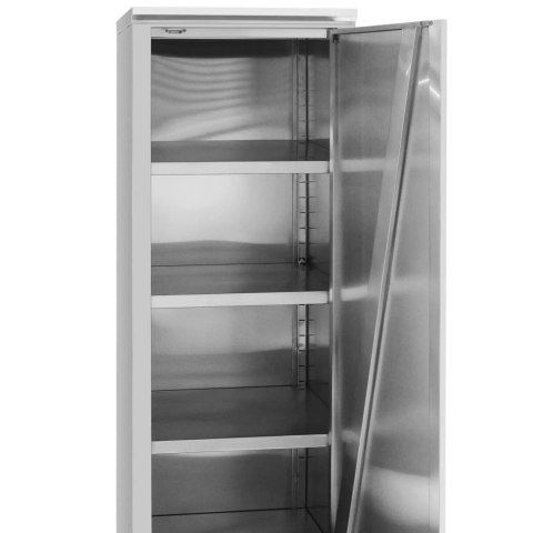 Szafa gastronomiczna na naczynia 3 półki STAL 60 x 70 x 180 cm Szafa gastronomiczna na naczynia 3 półki STAL 60 x 70 x 180 cm