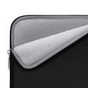 Torba etui pokrowiec na laptopa 15-16'' + etui na akcesoria - czarna