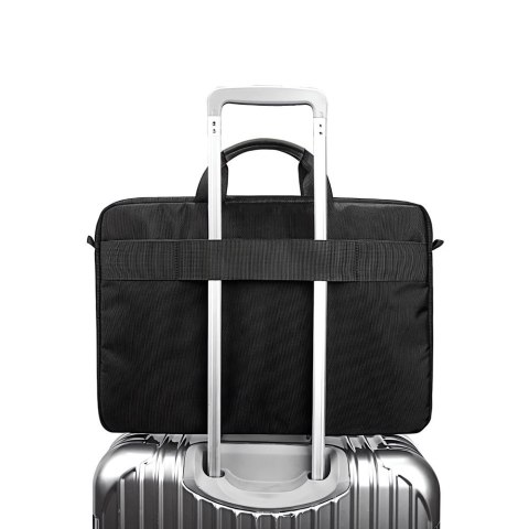 Torba na laptopa 17'' i akcesoria 44x31x7cm - czarna Torba na laptopa 17'' i akcesoria 44x31x7cm - czarna
