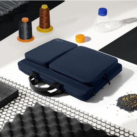 Torba na laptopa 17'' i akcesoria 44x31x7cm - granatowa Torba na laptopa 17'' i akcesoria 44x31x7cm - granatowa