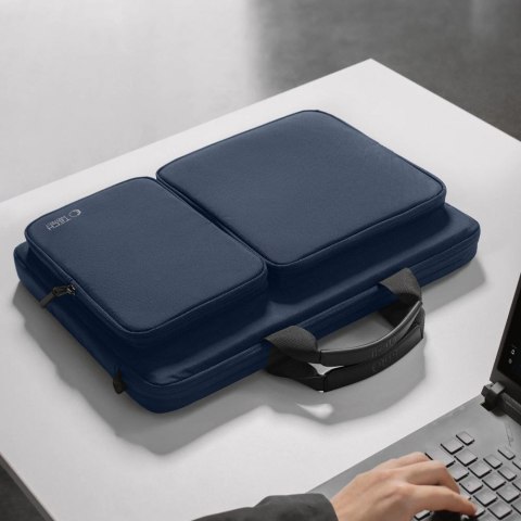 Torba na laptopa 17'' i akcesoria 44x31x7cm - granatowa Torba na laptopa 17'' i akcesoria 44x31x7cm - granatowa