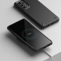 Wytrzymałe i elastyczne etui pokrowiec Galaxy A73 Onyx czarny