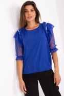Bluzka Model LK-BZ-506682.26P Cobalt - Lakerta