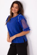 Bluzka Model LK-BZ-506682.26P Cobalt - Lakerta